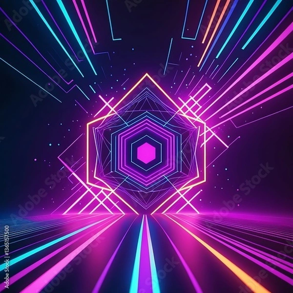 Obraz abstract background vector