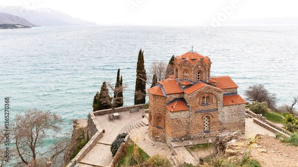 Obraz Saint Jovan Bogoslov. Ohrid Macedonia