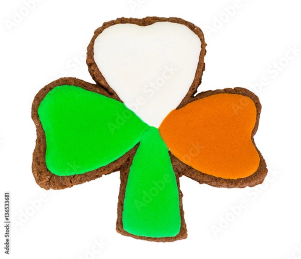 Obraz Sweet Gingerbread for St. Patricks Day