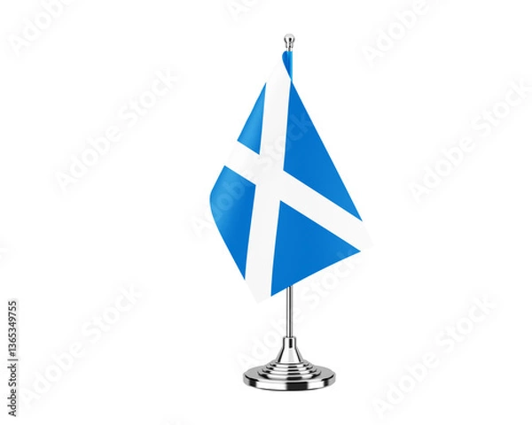 Obraz Scotland small national flag isolate background