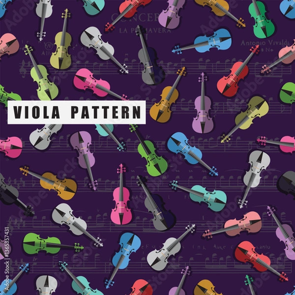 Fototapeta 
illustration consisting of scotch tapes and notes in the form of a seamless pattern