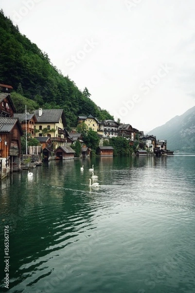 Obraz Hallstatt in Österreich