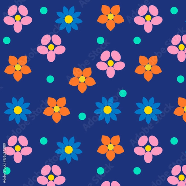 Obraz Flora pattern