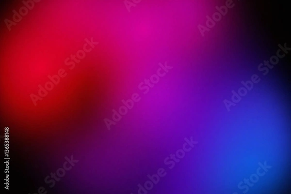 Obraz red and blue abstract background with a black background