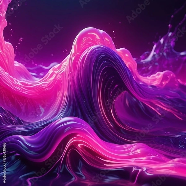 Obraz abstract background with stars