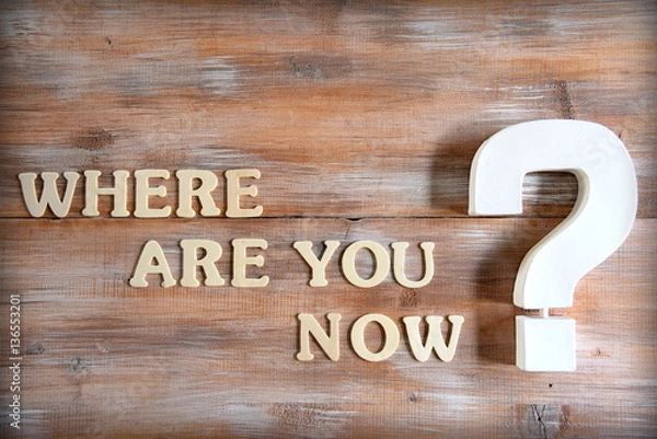 Obraz Where are you now ?