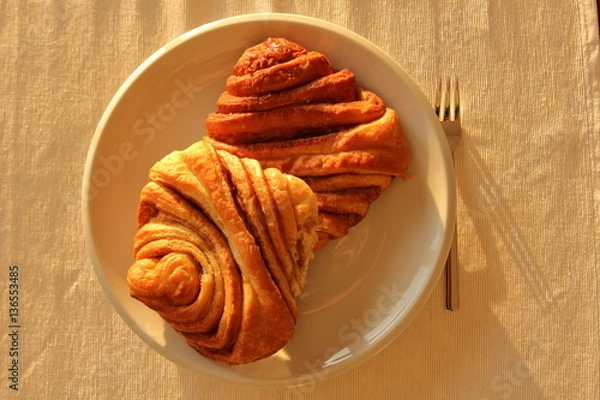 Obraz Franzbrötchen