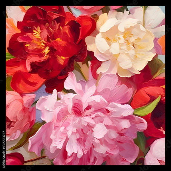 Obraz Shawl Scarf Pattern Graphic Design
