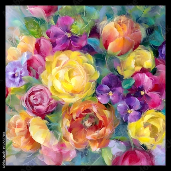 Fototapeta Shawl Scarf Pattern Graphic Design
