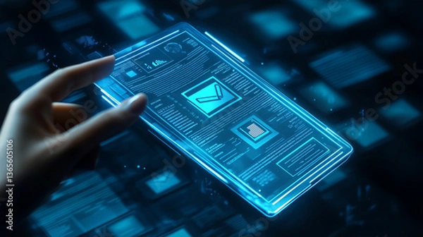 Obraz Digital files document system