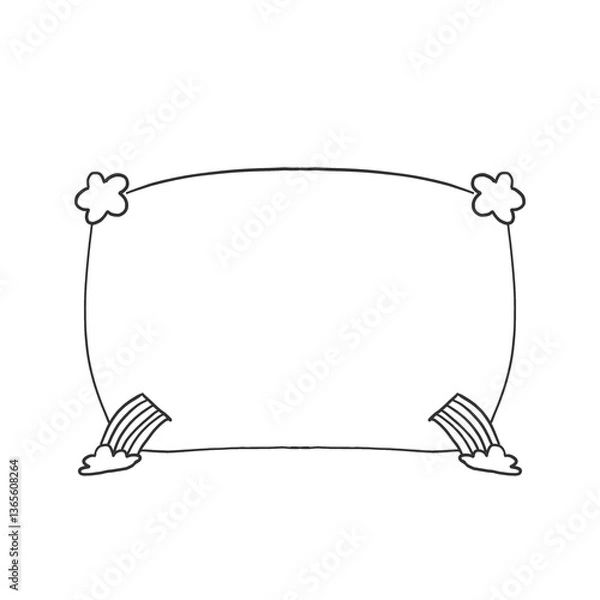 Obraz vintage frame for your text