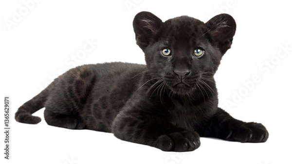 Obraz Black Panther Cub. 