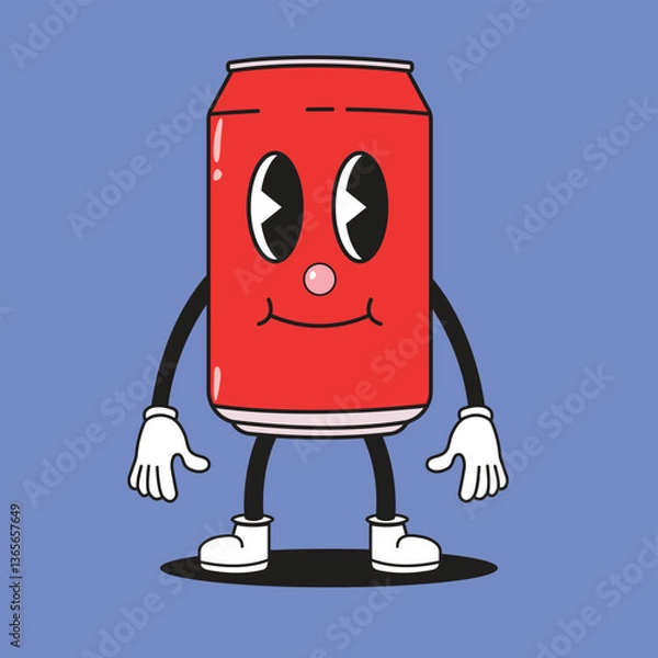 Obraz vector soda can