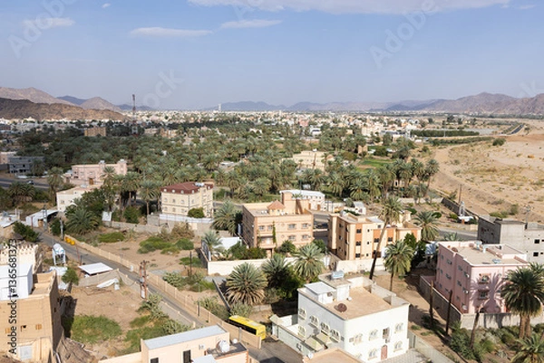Obraz Beautiful landscape in the surroundings of Najran in Saudi Arabia