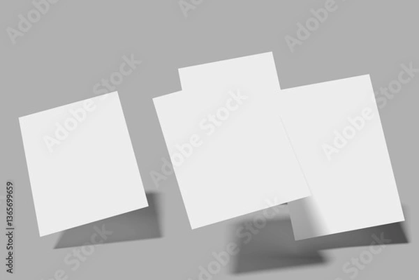 Obraz blank A4 Flyer