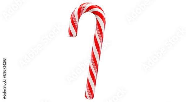 Obraz Isolated Candy Cane