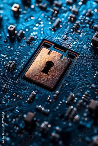 Fototapeta A cybersecurity directive for network protection  -  
