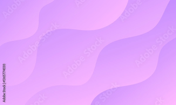 Fototapeta abstract purple pink violet stripes lines wave curves on smooth gradient color textured pattern background