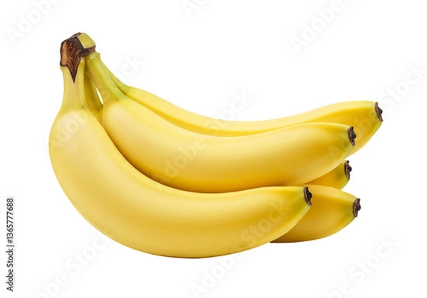 Obraz 黄色いバナナ 新鮮完熟