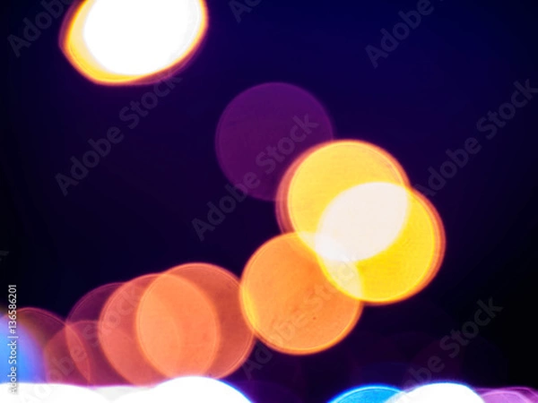 Fototapeta blurred abstract bokeh background