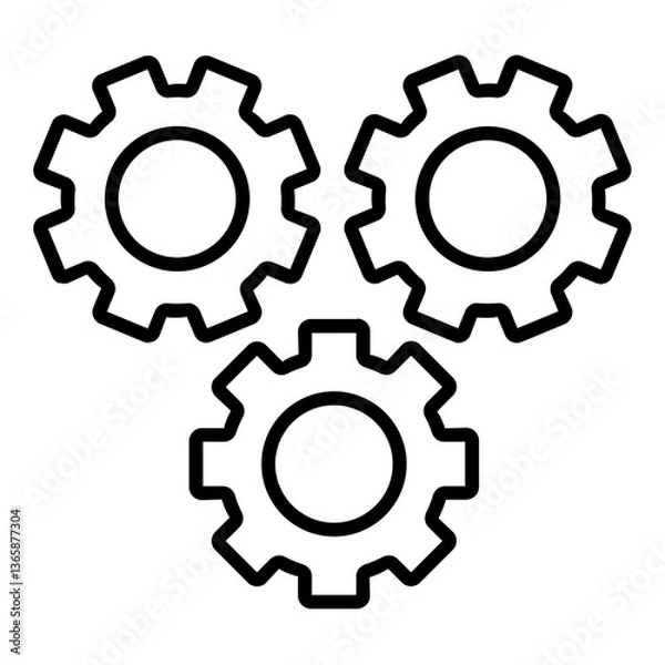 Fototapeta settings icon