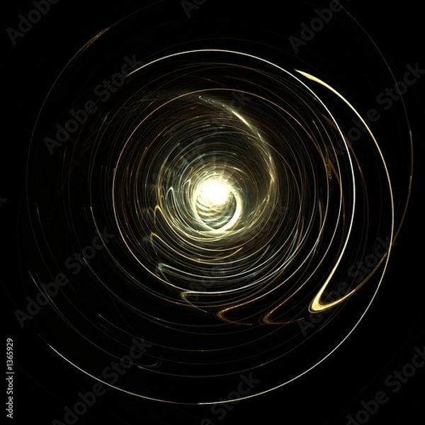 Obraz światło tunelu