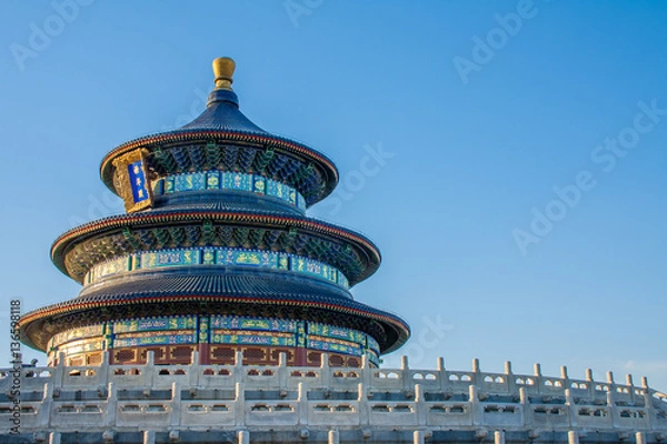 Obraz beautiful palace at beijing