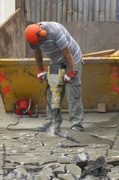 Obraz men at work