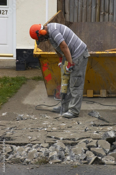 Obraz men at work