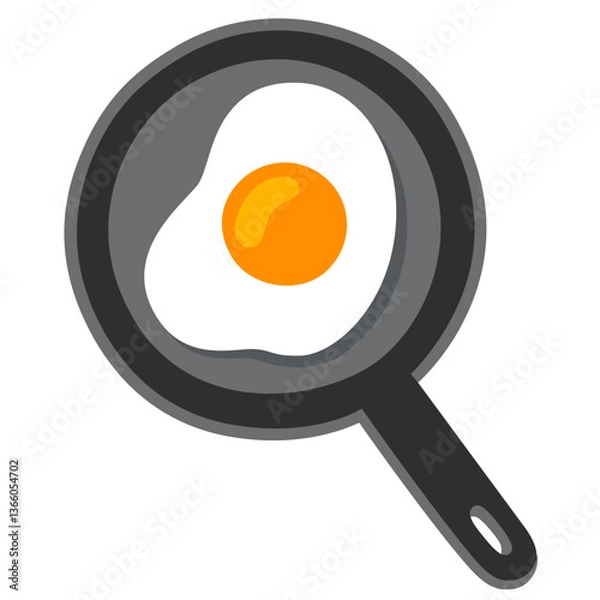 Obraz Frying Pan with Egg
