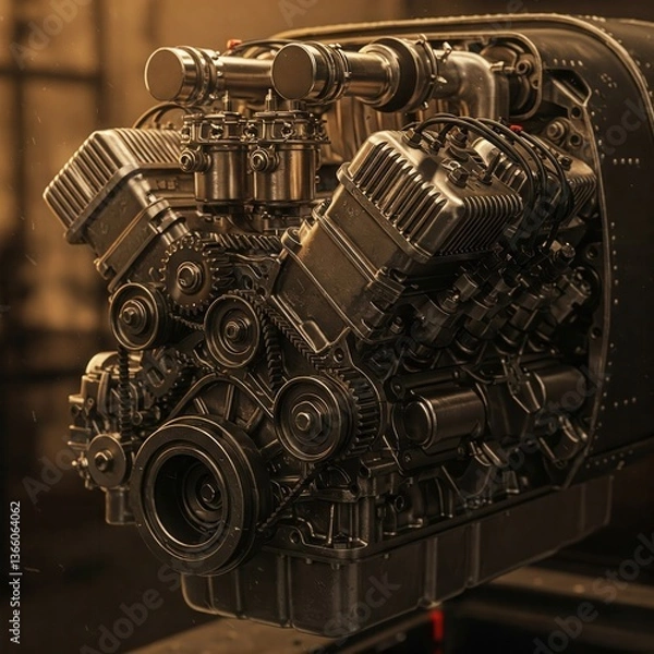 Obraz engine of the engine