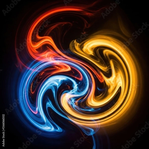 Obraz abstract fractal background