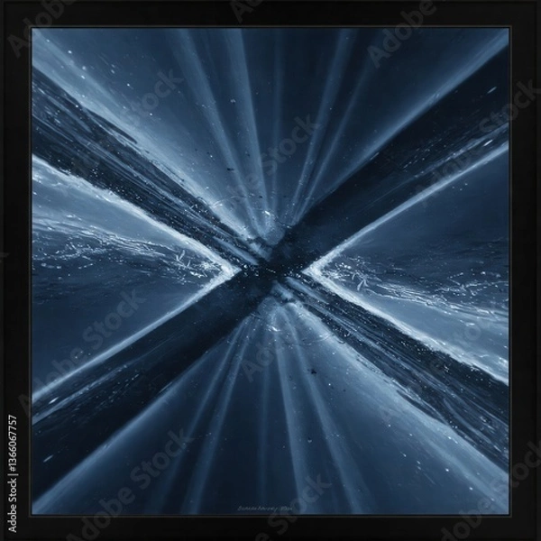 Fototapeta abstract blue background
