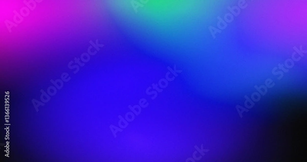 Fototapeta Abstract Purple Blue Gradient Background Neon Color Spectrum Light Vivid Texture Design