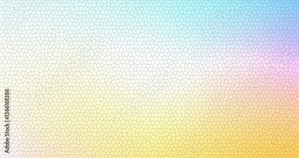 Fototapeta Abstract Pastel Colorful Mosaic Background Texture Design Pattern Image Art Graphic
