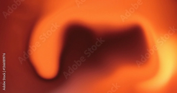 Fototapeta Abstract Orange Blurred Background Light Shadow Shape Design Texture Gradient