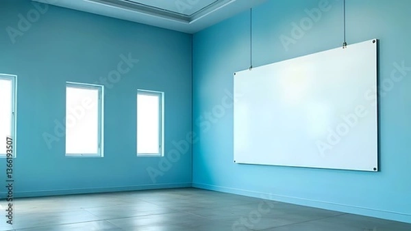 Fototapeta empty white room