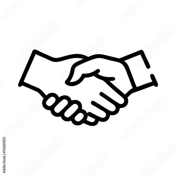 Obraz handshake shake hands