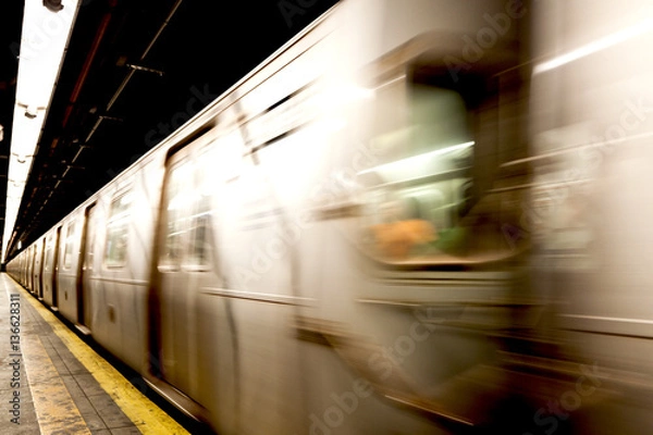 Obraz ニューヨークのサブウェイ