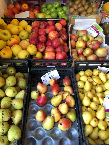 Obraz fruit and vegetable market