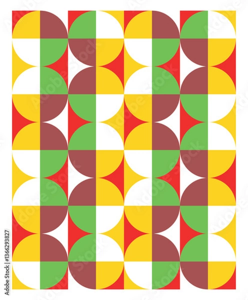 Fototapeta vector abstract geometric background