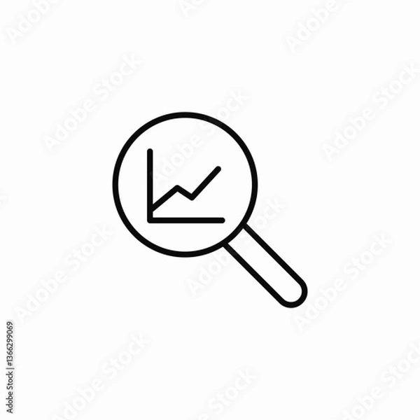 Fototapeta data details icon sign vector