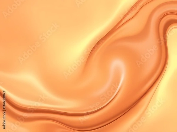 Fototapeta Modern colorful transparent fluid background, fluid neon wave curve glossy effect generative ai