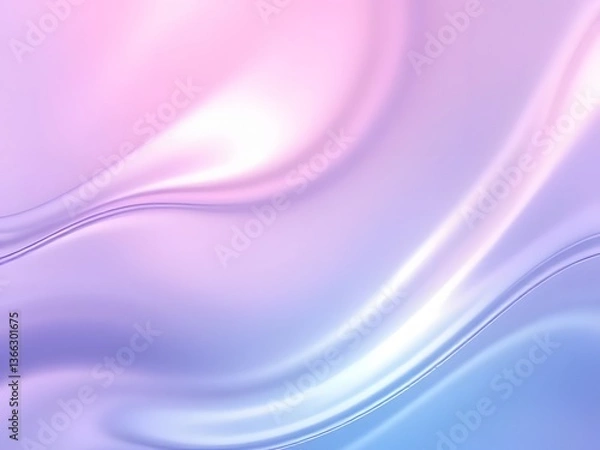 Fototapeta Modern colorful transparent fluid background, fluid neon wave curve glossy effect generative ai