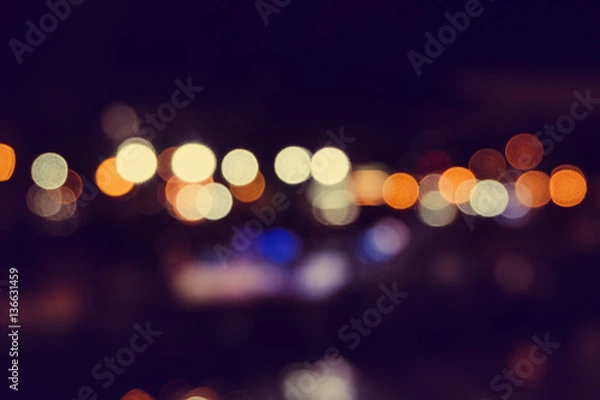 Fototapeta Abstract Light Bokeh Background