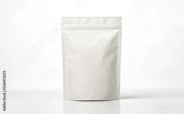 Fototapeta Pouch Package for mockup design, Empty package