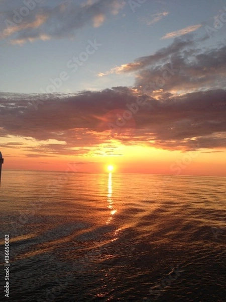 Fototapeta coucher de soleil