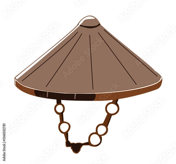 Obraz Filipino Salakot Vector hat