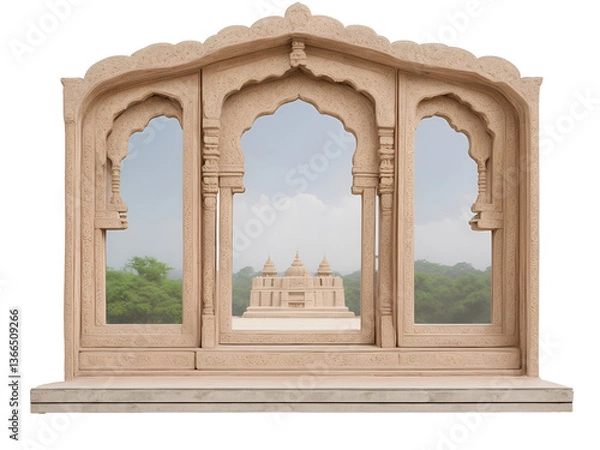 Fototapeta indian temple view