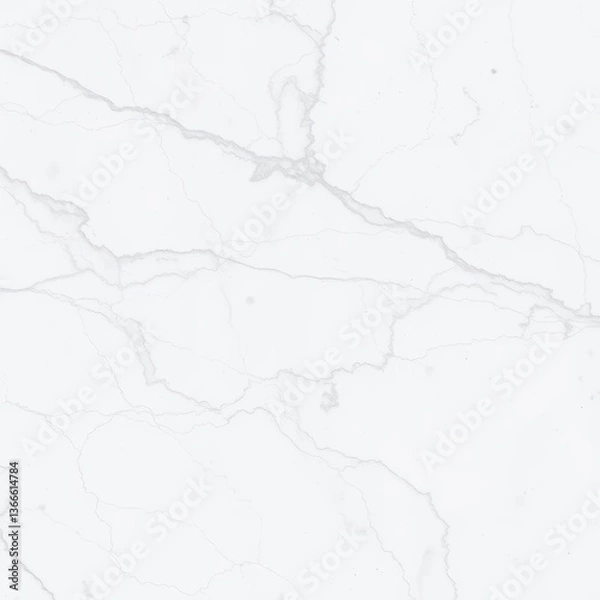 Obraz Subtle gray veining in polished light marble, elegant background, nature, neutral